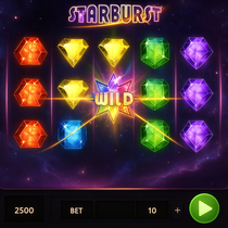Infinity - Starburst Slot Game - NetEnt
