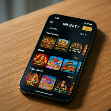 Infinity Casino - Mobile Platform - Responsive Gaming Experience